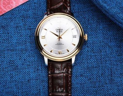 TW Factory Omega De Ville Imported Swiss Quartz Movement 316L Steel 32.5mm Lady Watch